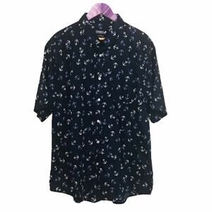 Trunks Anchor Short Sleeve button down